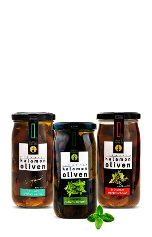 Feinschmecker-Set Kalamata-Oliven zum Sonderpreis