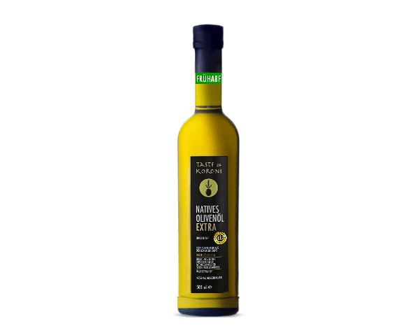Taste of Koroni Griechisches Olivenöl Frühabfüllung Flasche 0,50 Ltr.
