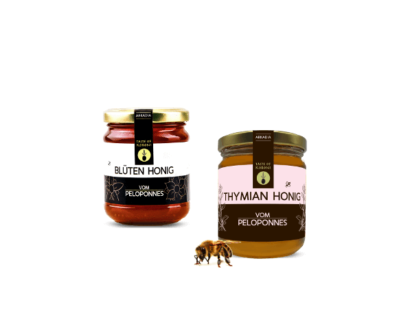 Genießer-Set Honig - Griechischer Blütenhonig und Tannenhonig