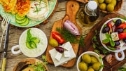 Wichtig bei der mediterranen Diät, Kreta oder Mittelmeer Diät, sollte man sich Zeit zum Essen nehmen