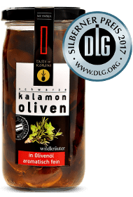 schwarze Kalamata Oliven, naturbelassen und erntefrisch - Taste of Koroni
