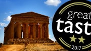 Temple of Concordia in Agrigento, Sizilien Italien Auszeichnungen DLG Gütesiegel Taste of Koroni