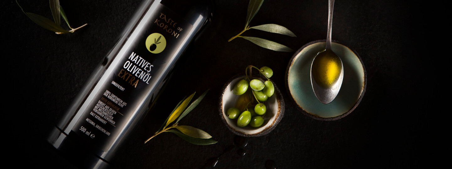 Naturbelassene Olivenöl - Jetzt Online bei Taste of Koroni Kaufen